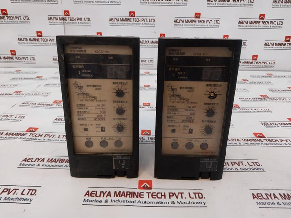 Omron K2Ca-hv Digital Over Current Relay 5A 50/60Hz