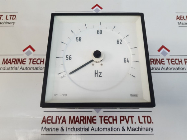 Crompton Zero 56 To 64 Hz Analog Meter