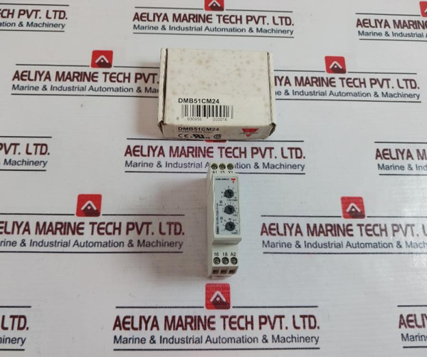 Carlo Gavazzi Dmb51Cm24 Multifunction Timer 0.1S-10H, 24-240 Vac, 50-60Hz New