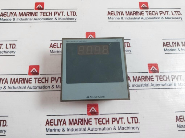 Multispan Ti-11 Temperature Indicator 230V Ac 50Hz Used