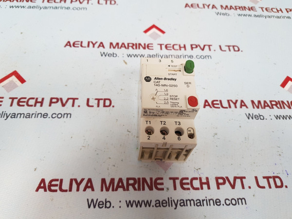 Allen-Bradley Motor Starter Manual 140-MN-0250 EN 60947 - 660V