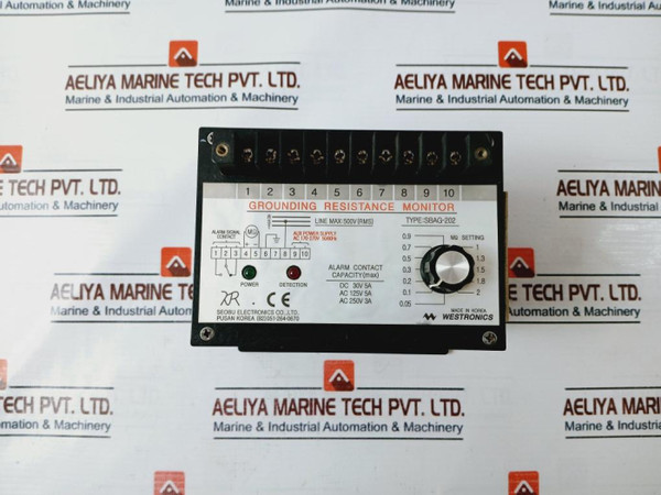 Westronics Sbag-202 Grounding Resistance Monitor 500V(Rms)