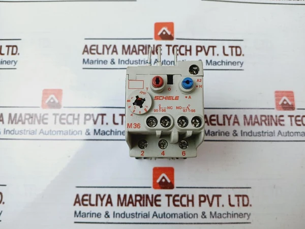 Schiele M36 Thermal Overload Relay 750V 6A Used