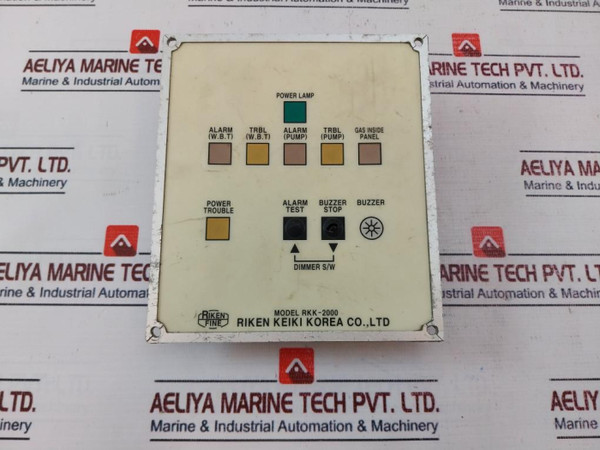 Riken Keiki Rkk-2000 Control Panel Used