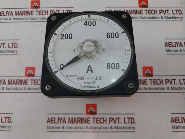 Yokogawa 0-800 A Ac Ammeter Ct 800/5 Used