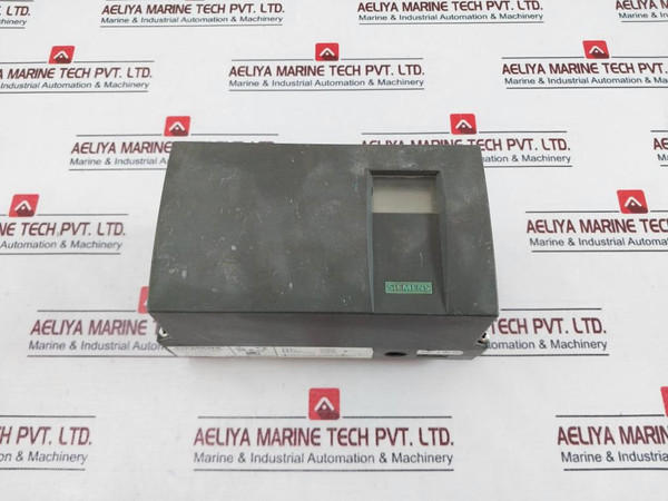 Siemens 6Dr5010-0Nn00-0Aa0 Electro Pneumatic Positioner