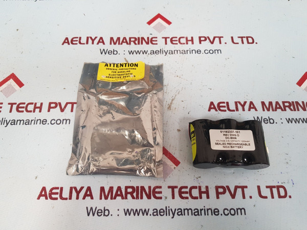 51192337-101 sealed rechargeable nicd battery