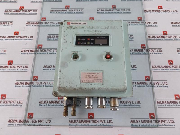 Shimadzu Et-35A Oil Content Meter Used