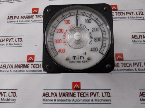 Nunotani Keiki Seisakusho Fe90K Propeller Shaft Revolution Indicator Ip5X Used