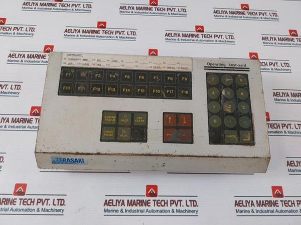 Terasaki Emb-2810C Operating System Keyboard Used