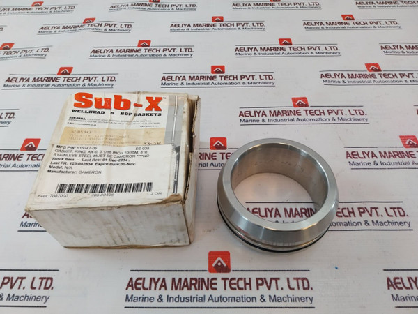 Sub-x Subx3A3, A 3 1/8”- 3 1/16” Ring Gasket
