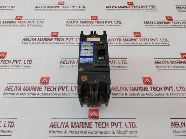 Terasaki Electric Xe100Ns 2 Pole Circuit Breaker 15A 660V 50/60Hz Used
