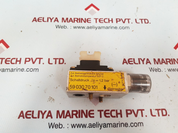 Mann Pressure Switch 5903070101 Operates at 100 bar
