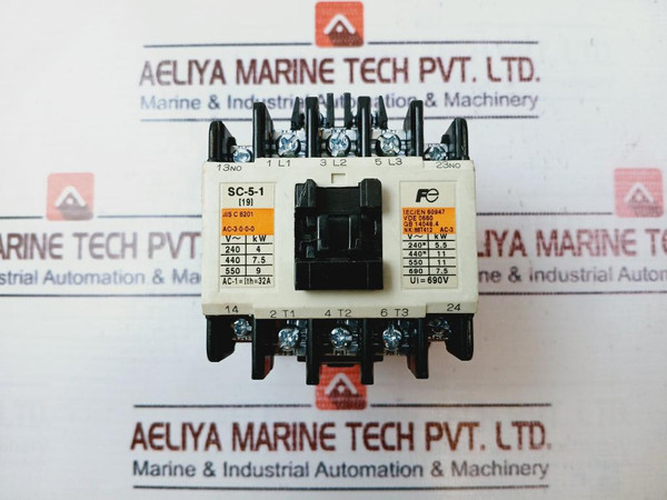Fuji Electric Sc-5-1 Magnetic Contactor