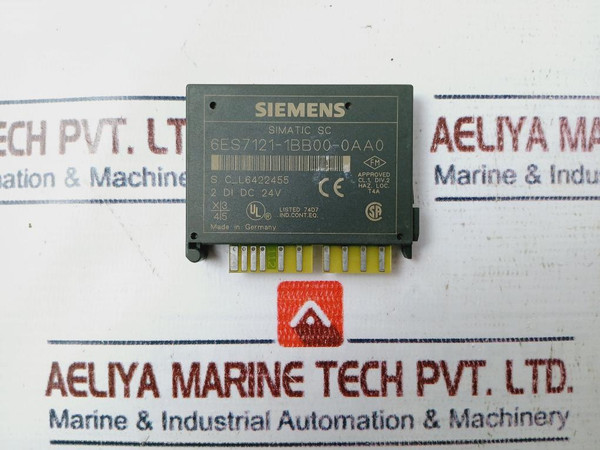 Siemens Simatic Sc 6Es7121-1Bb00-0Aa0 Digital Input Module Used