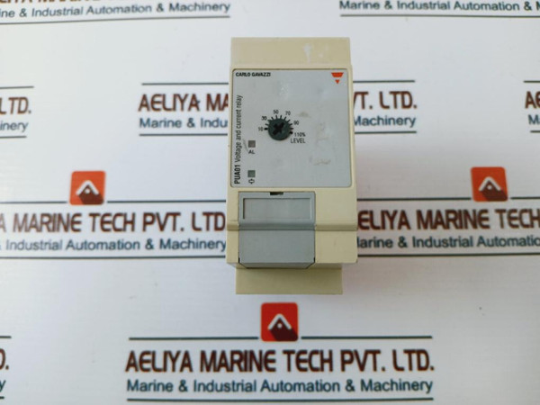 Carlo Gavazzi Pua01Cb23500V Voltage & Current Relay W/ Base  50/60Hz