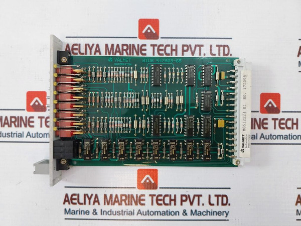 Valmet Automation Biu 8 A Binary Input Unit M851222 M1/M8512221 M1