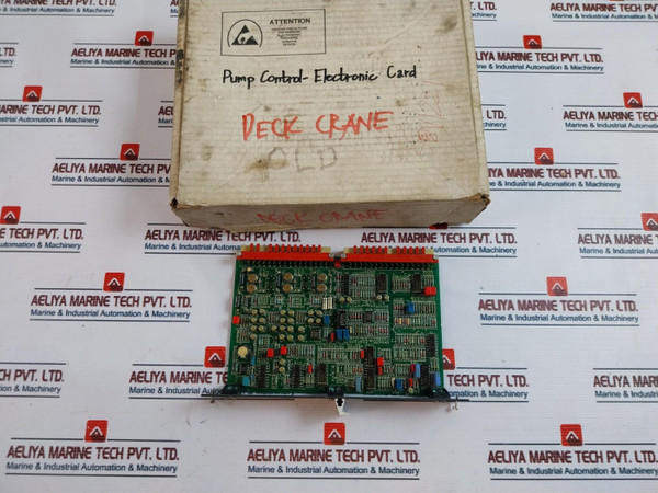Macgregor Hägglunds Pc 214 1357-801 Pump Control Circuit Board
