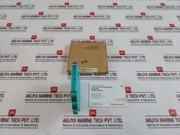 Pepperl+Fuchs Kcd2-rr-ex1 Thermometer Resistance Repeater 258075 New