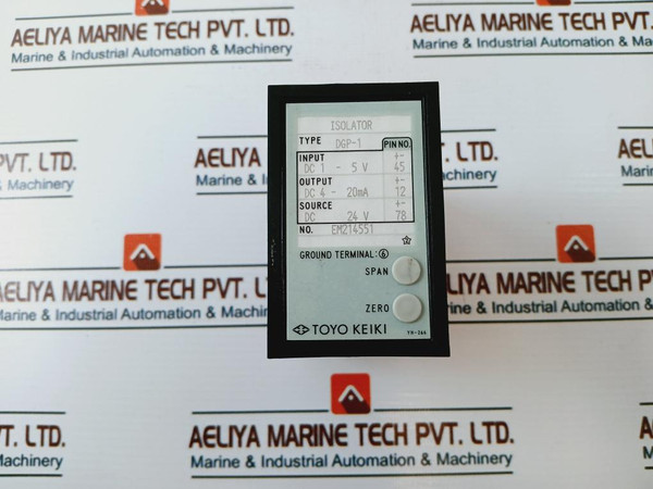 Toyo Keiki Dgp-1 Isolator Dc 1-5 V