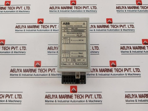Abb Tra-430 Measuring Transducer 0-10V Dc