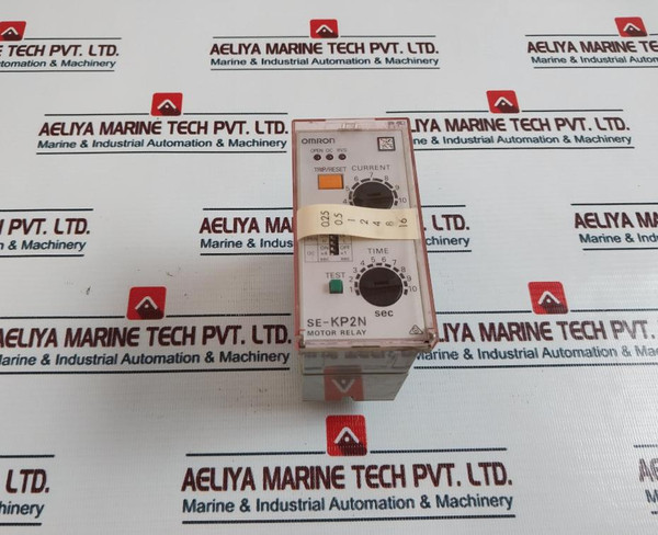 Omron Se-kp2N Motor Relay 1-10 Sec 4-10A 50/60Hz
