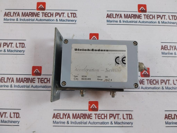 Ulrich Esders 1G16 Acceleration Sensor 24Vdc