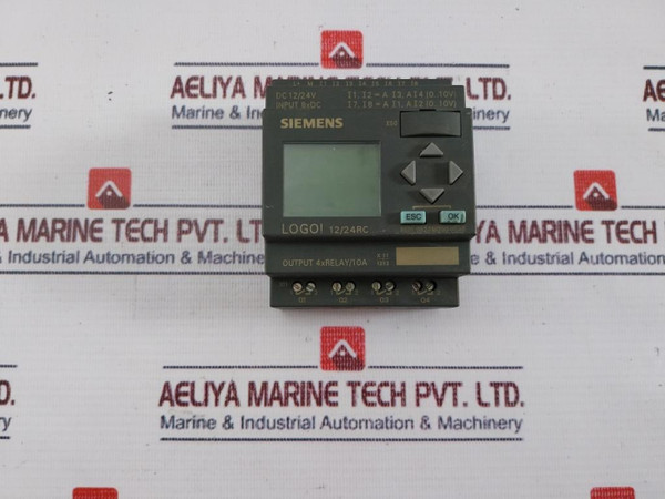 Siemens Logo! 12/24Rc 6Ed1 052-1Md00-0Ba6 Logic Extension Module