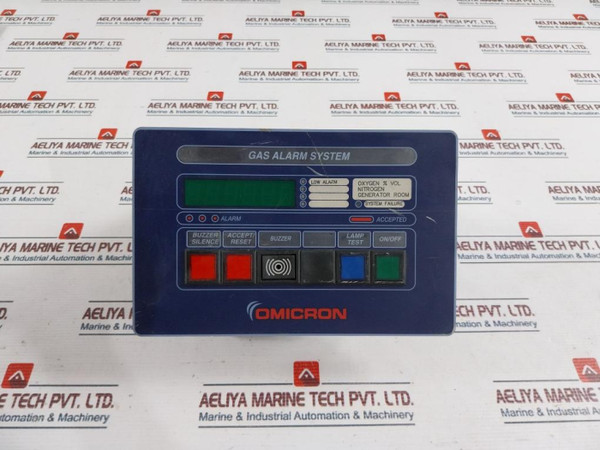 Omicron Je109020 Gas Alarm  System