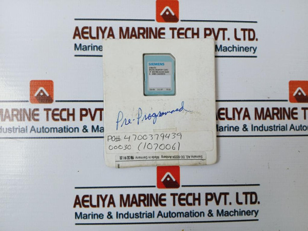 Siemens 1P 6Es7953-8Lg30-0Aa0 Micro Memory Card