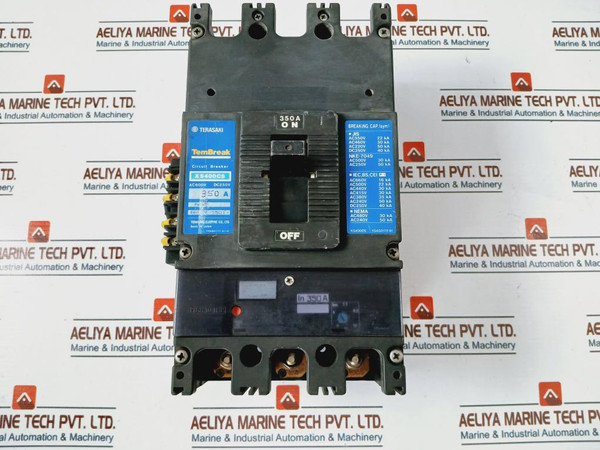 Terasaki Tembreak Xs400Cs Circuit Breaker Ac600V Dc250V 350A Uvt Controller