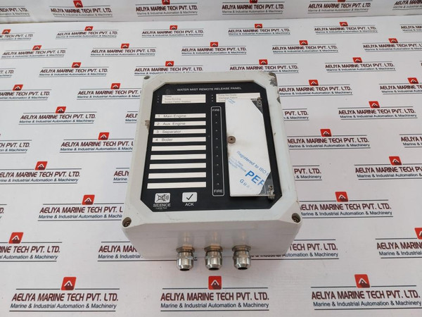 Safetec Acs-1 Water Mist Remote Release Panel