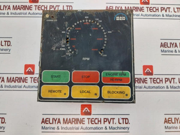 Man B&W 1639294-6 Engine Control Panel (Not Working)