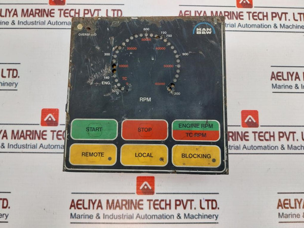 Man B&W 1639294-6 Engine Control Panel (Not Working)