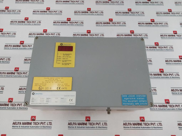 Cavotec Mc-3300 Ex Radio Remote Control Unit 24V Dc
