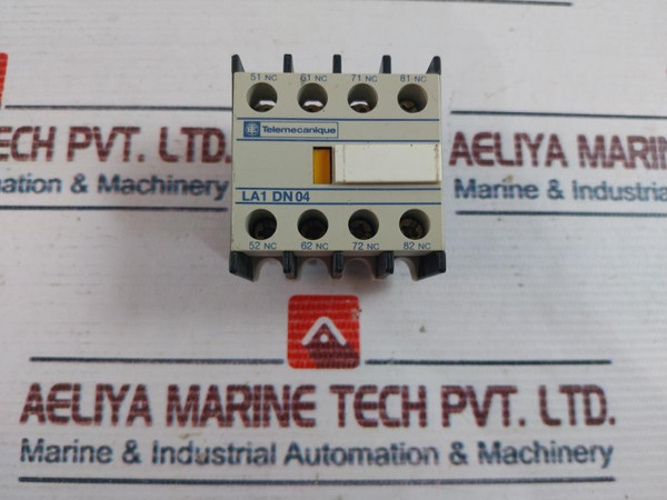 Telemecanique La1 Dn 04 Auxiliary Contact Block W/ Jis C4531 Contactor 10A 660V