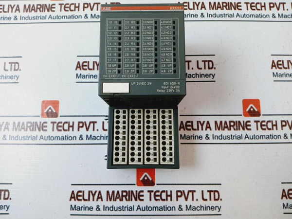 Abb Dx522 B6 Digital Input/Output Module W/ 1Sap 2066 01 Terminal Unit