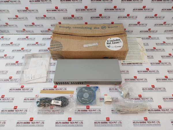 Allied Telesyn At-8024 Fast Ethernet Switch Set 100-240Vac~ 50/60Hz 2A