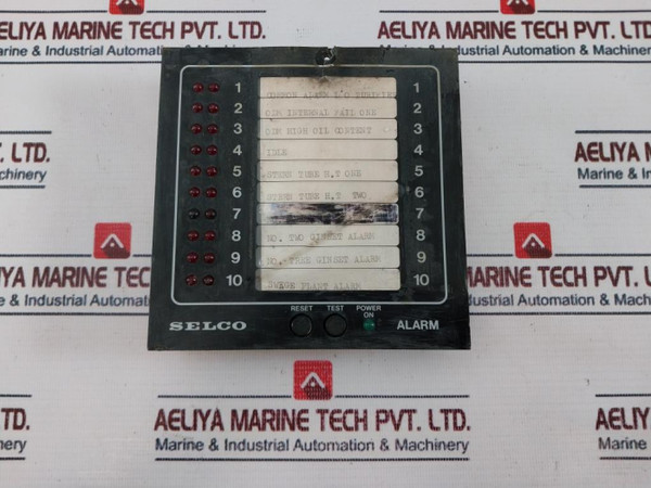 Selco M1000-24-00B Alarm Annunciator 24 Volt 305749
