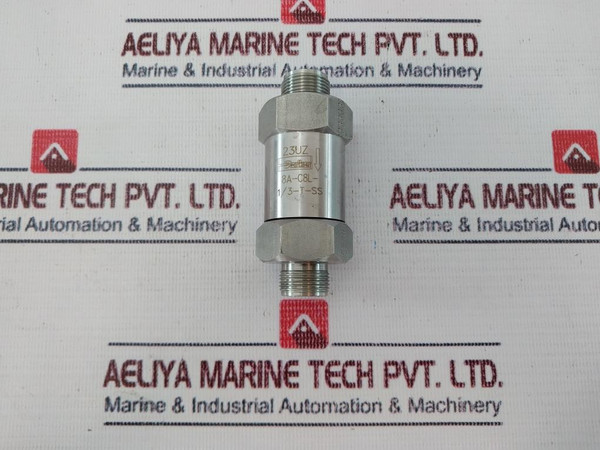 Parker 8A-c8L-1/3-t-ss Poppet Valve