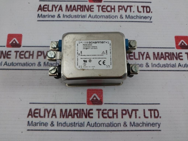 Schaffner Fn355-20-03 Line Filter