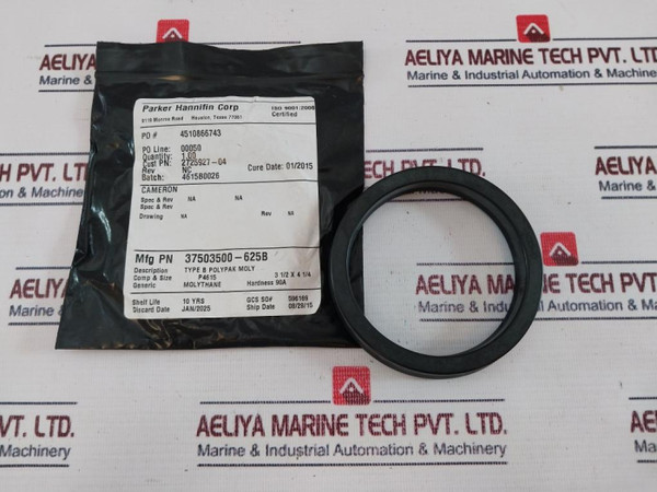 Parker Cameron 37503500-625B Type B Polypak Moly O Ring P4615