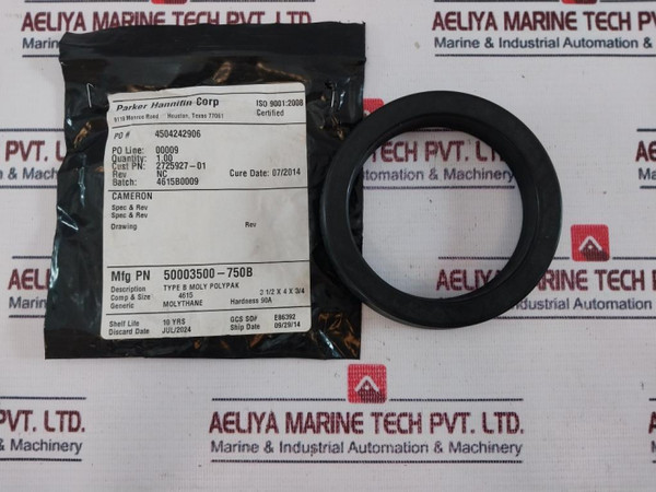 Parker Cameron 50003500-750B Type B Moly Polypak O Ring 4615