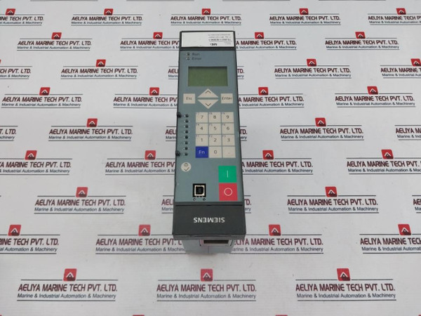 Siemens 7Sj8011-5Eb90-1Fa0/Cc Overcurrent Relay