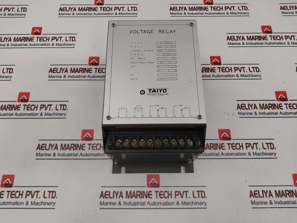 Taiyo Electric Sc-vr-a Voltage Relay Ac110V 50/60Hz