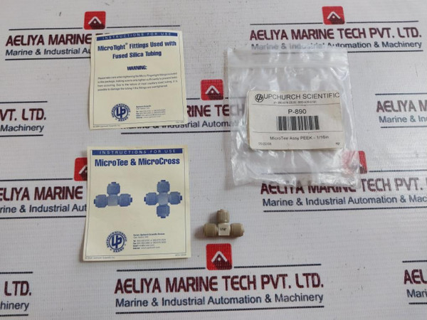 Upchurch Scientific High Pressure Microtee Assembly For 1/16 Inch Od Tubing