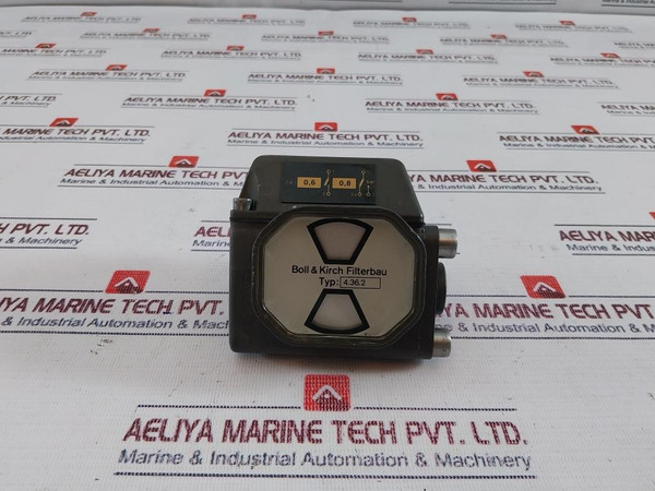 Boll & Kirch 4.36.2 Differential Pressure Indicator Used