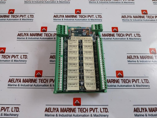 H.M. Stein Sohn F203 001 A Digital Contact Output Module Dco 16 No/Nc