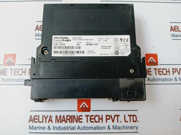 Allen-bradley 1756-if16 Control Logix Analog Input Module 96240877 B01