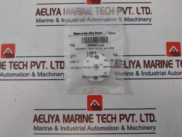 Waters 289007240 Assembly, Seal Wash, Sfc-bsm